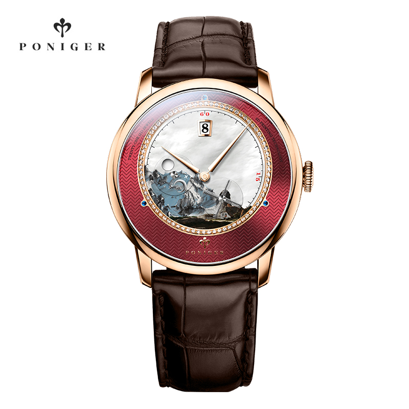 Minute Repeater Watch - PONIGER P723 41MM Men's Automatic Mechanical