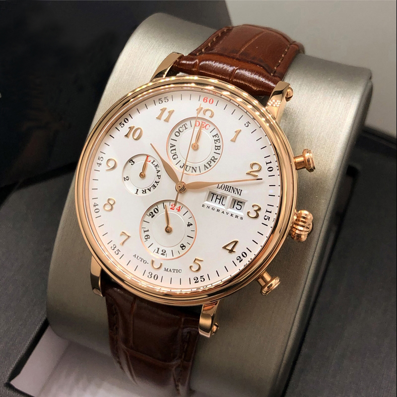 Minute Repeater Watch - Men's Watches Switzerland LOBINNI Luxury Brand