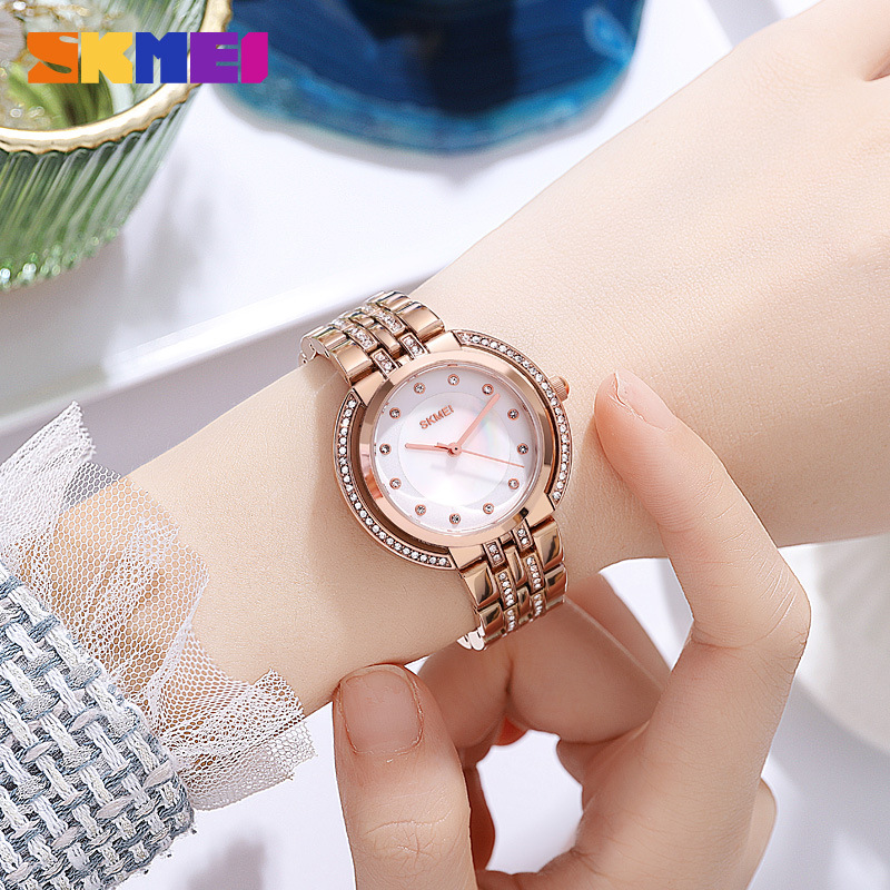 Luxury Watch Display - Womens Bracelet Quartz Watches Luxury Rhinestone