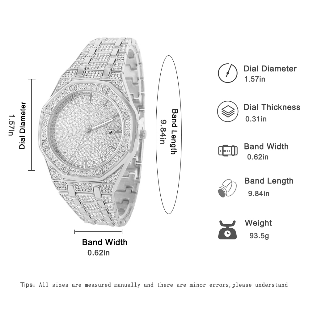 Iced Out Watch for Men Gold Wa - Luxury Watch News review and price