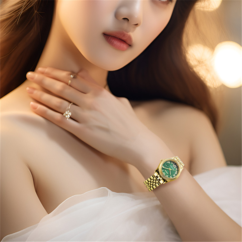Ladies Big Brand Golden Watche - Luxury Watch Brand For Women review and price