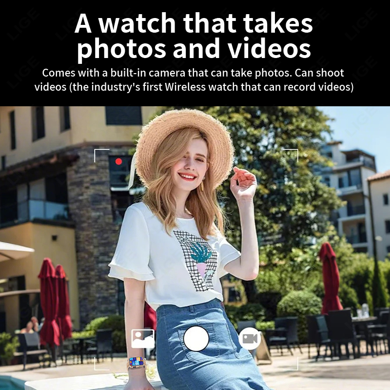 New Smart Watch with Camera Ta - Luxury Watch Photo review and price