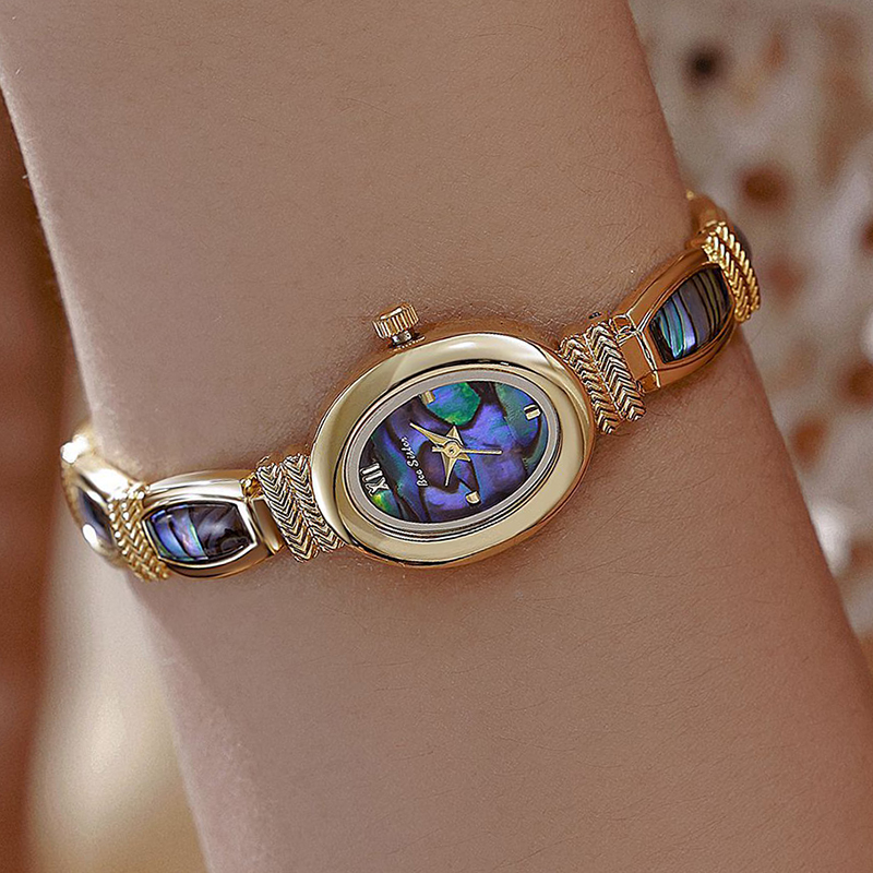 Oval Dial Women Bracelet Watch - Luxury Watch Female review and price