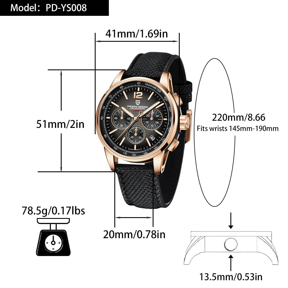 PAGANI DESIGN New Mens Watch 4 - Luxury Watch Logo review and price