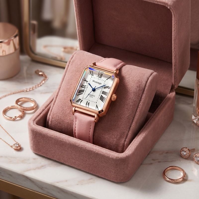 Fashion Rectangle Quartz Watch - Luxury Watch Brand For Women review and price