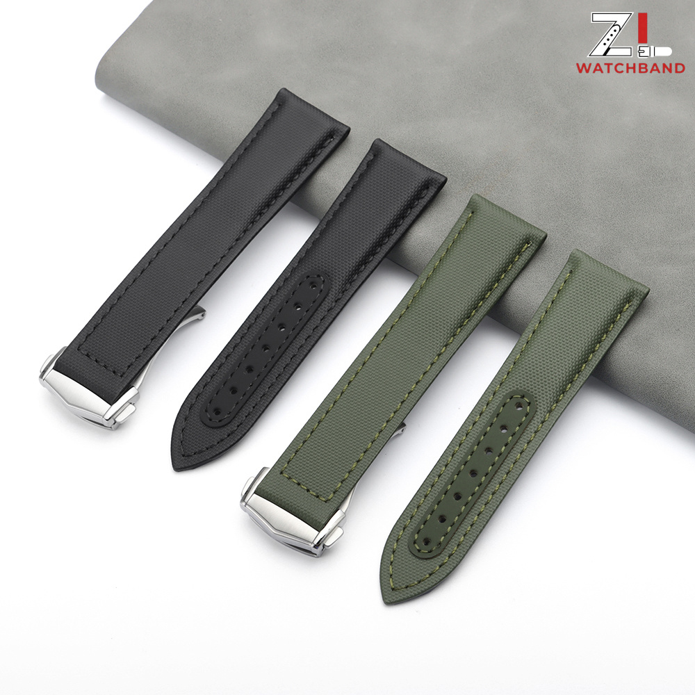 20mm 21mm 22mm Nylon Sailcloth - Omega Watch Seamaster review and price