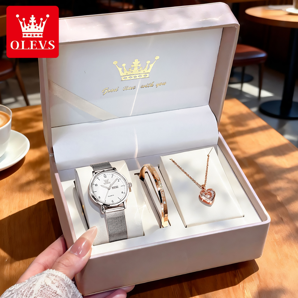 OLEVS 2996 Women Watches Origi - Luxury Watch Logo review and price