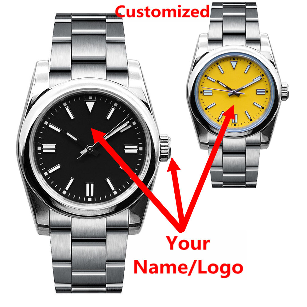 Custom Logo Mens Watch Sapphir - Luxury Watch News review and price