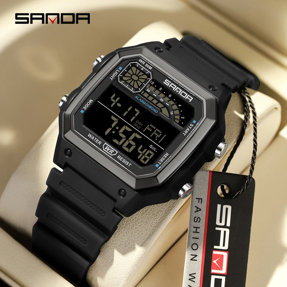 SANDA 6196 Electronic Watch Mu - Minute Repeater Watch review and price