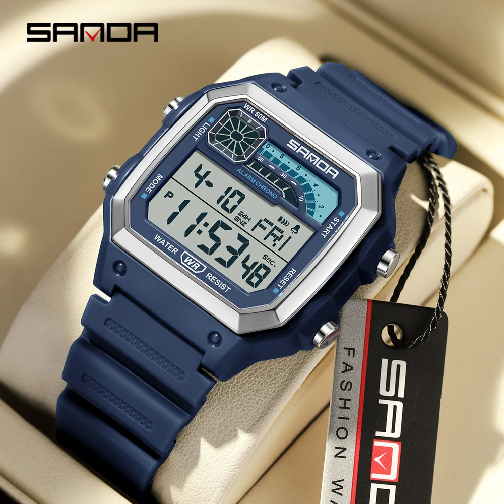 SANDA 6196 Electronic Watch Mu - Minute Repeater Watch review and price