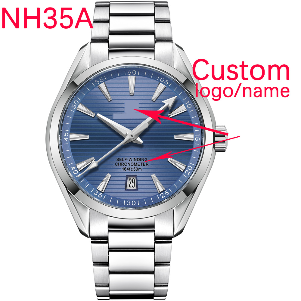 Luxury NH35 Movt Custom Logo 4 - Luxury Watch News review and price