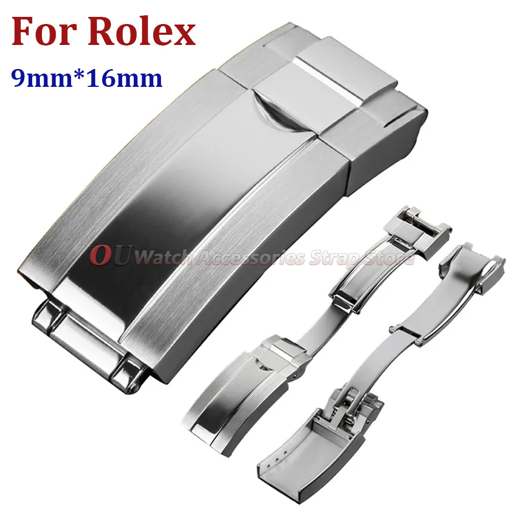 9mmx16mm Stainless Steel Deplo - Luxury Watch Expensive review and price