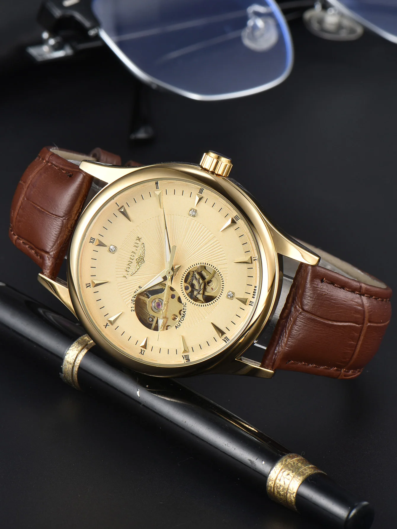 LONGLUX Automatic Watch Elegan - Minute Repeater Watch review and price