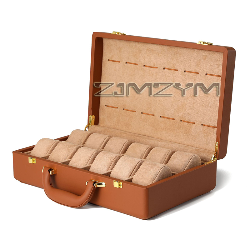 12 Slots Watch Box Mens Watche - Luxury Watch Display review and price
